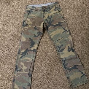 Men's Camouflage Straight Jeans